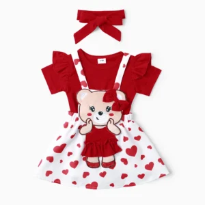 Baby Girl 3pcs with Headband Set