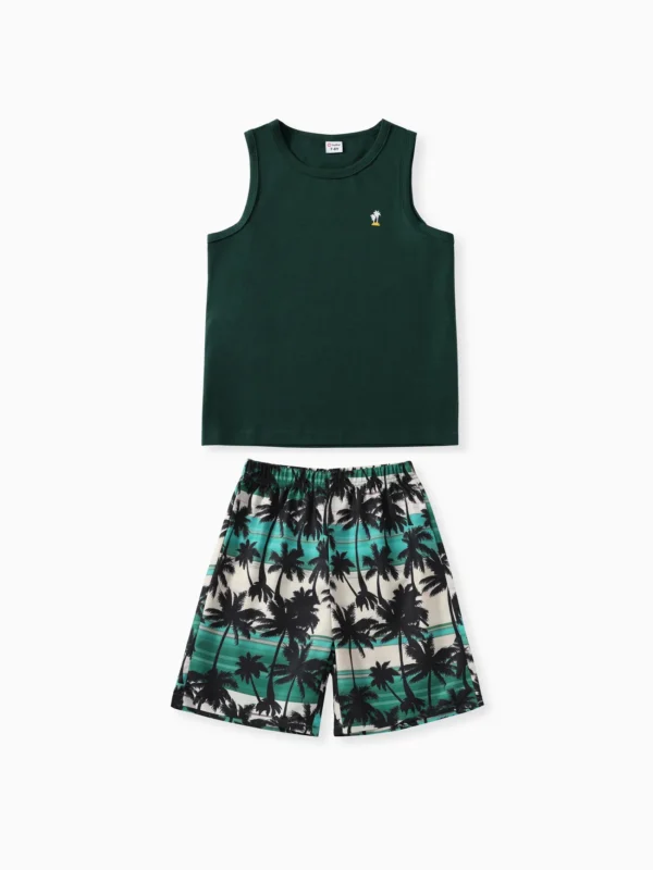 Tropical Floral 2pcs Suit