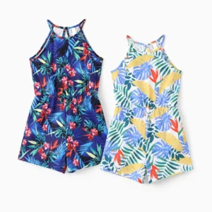2-Pack Floral Jumpsuits